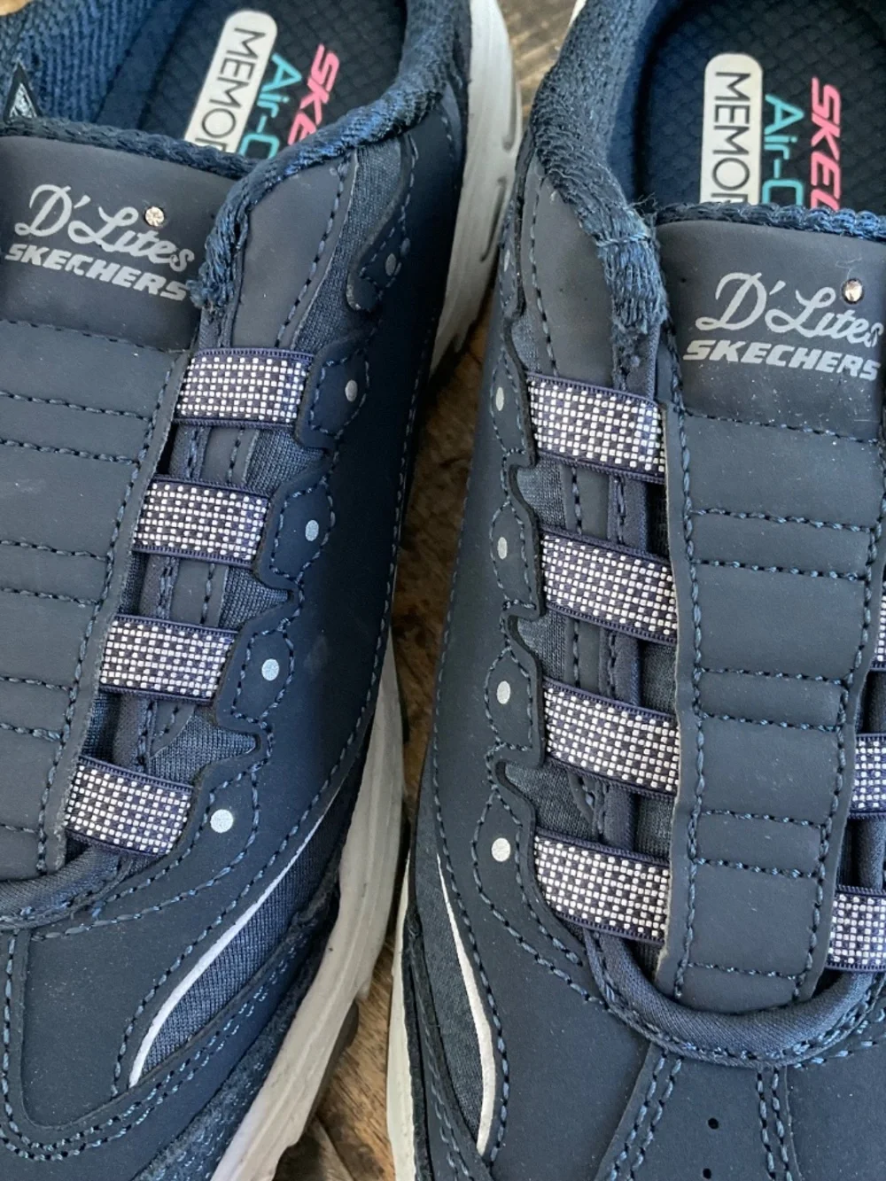 D Lite Skechers,blue 6.5